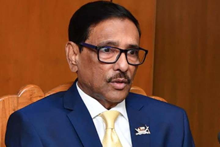 বিএনপি মুখোশ পরা গণতন্ত্রের ফেরিওয়ালা : ওবায়দুল কাদের