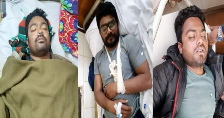 ঠাকুরগাঁওয়ে সাংবাদিকদের উপর হামলার ঘটনায় মামলা