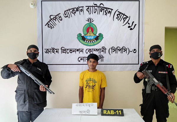 ভবনের কাজ না পেয়ে ঘরের মালিককে গুলির ঘটনায় গ্রেফতার ১