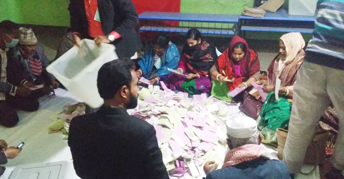ইউপি নির্বাচন: বিচ্ছিন্ন ঘটনায় ভোটগ্রহণ শেষ, চলছে গণনা