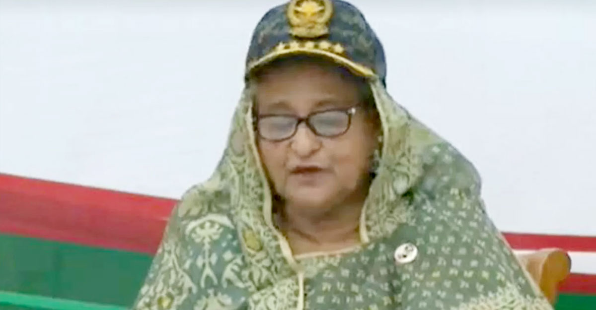 উন্নয়নের অগ্রযাত্রা অব্যাহত রাখতে পরিকল্পনা দিয়ে যাচ্ছি : প্রধানমন্ত্রী