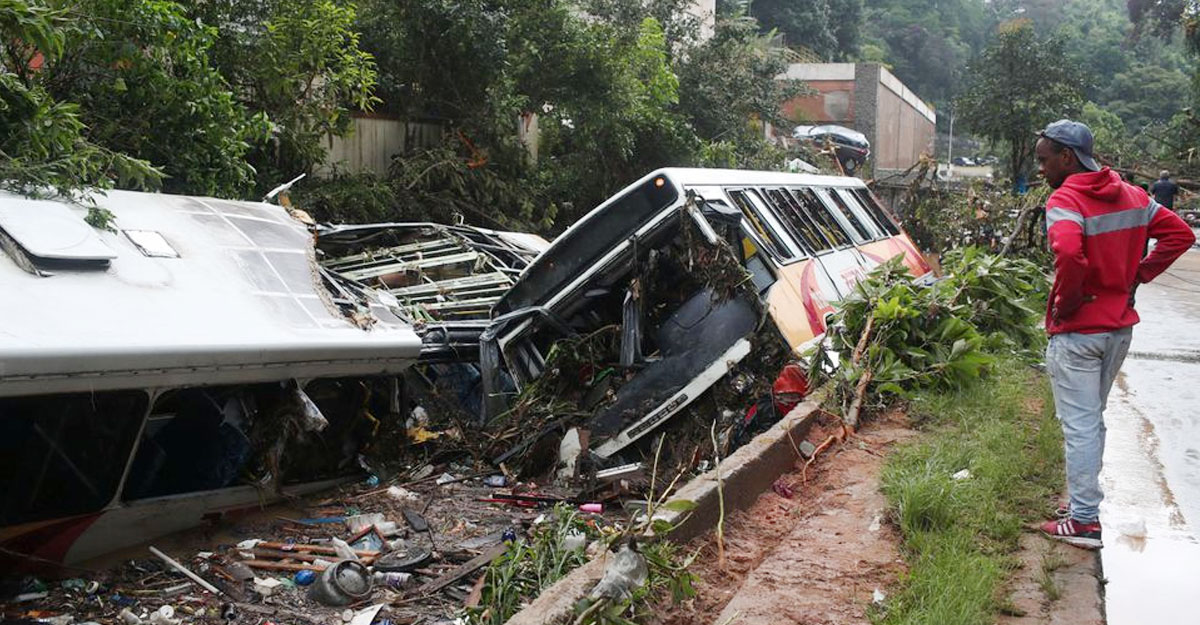 ব্রাজিলে ভূমিধসে নিহত বেড়ে ৯৪