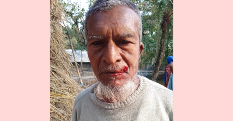 মোড়েলগঞ্জে জমি নিয়ে বিরোধ, হামলায় আহত ৬