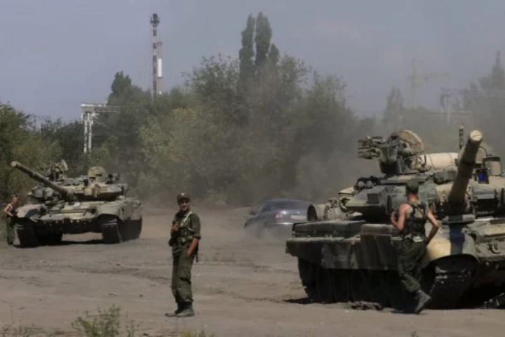 ইউক্রেনের রাজধানীতে দফায় দফায় ভয়াবহ বিস্ফোরণ