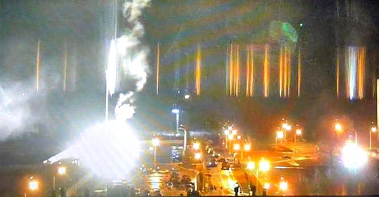 ইউরোপের বৃহত্তম পারমাণবিক বিদ্যুৎকেন্দ্রে আগুন