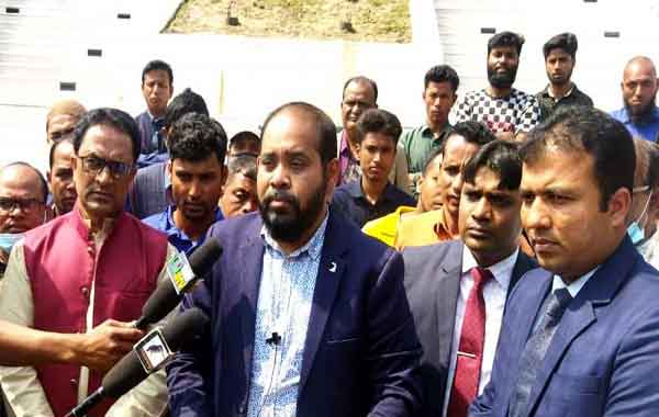 হরিপুর মডেল মসজিদ নির্মাণে অনিয়ম হলে ব্যবস্থা : ধর্ম মন্ত্রণালয় উপসচিব