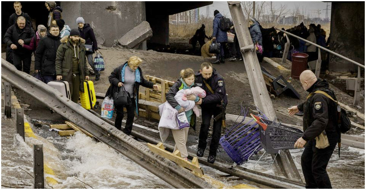 ইউক্রেনের দুই শহরে মানবিক করিডোর চালু