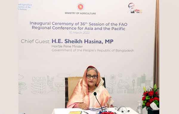 খাদ্য নিরাপত্তা নিশ্চিতে সহযোগিতা জোরদারের আহ্বান প্রধানমন্ত্রীর