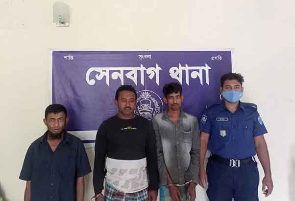 সেনবাগে সাজাপ্রাপ্ত ও মাদক মামলার ১৩ আসামি গ্রেফতার