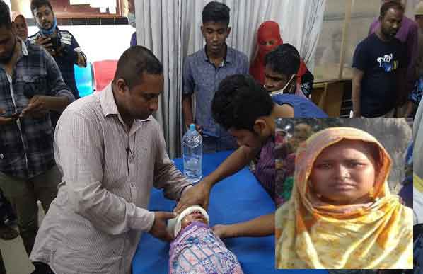 সাতক্ষীরায় ক্ষত-বিক্ষত অবস্থায় মা-হারা শিশু উদ্ধার, মামী আটক