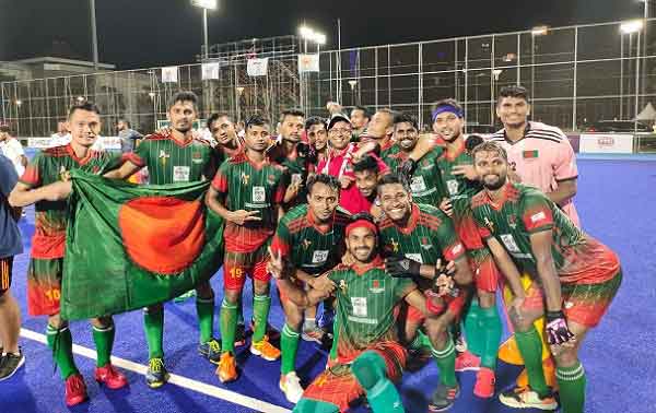 এশিয়ান হকি ফেডারেশন কাপের শিরোপা জিতলো বাংলাদেশ