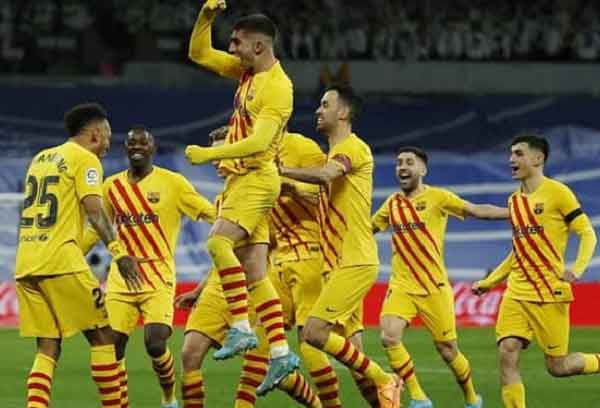 এল ক্লাসিকোতে বার্সার কাছে রিয়ালের হার