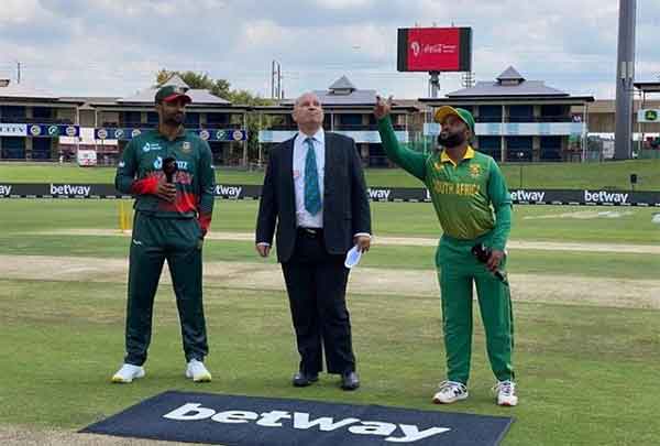 সিরিজ নির্ধারণী ম্যাচে টস হেরে বোলিংয়ে বাংলাদেশ