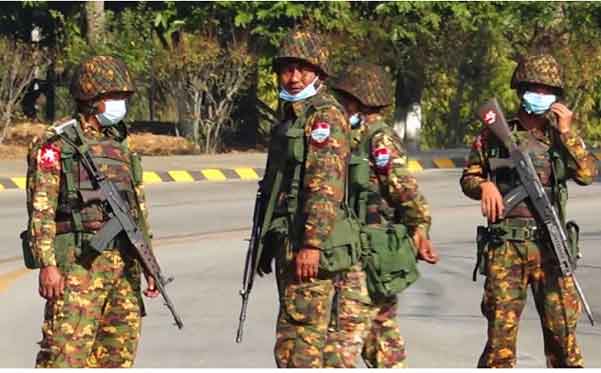 মিয়ানমারের সেনাবাহিনীর ওপর নতুন নিষেধাজ্ঞা যুক্তরাষ্ট্রসহ ৩ দেশের