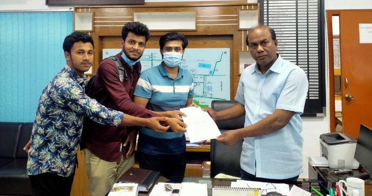 রাবিতে খাবারের সমন্বিত মূল্য তালিকা প্রণয়নে প্রশাসনের কাছে সিওয়াইবির স্মারকলিপি