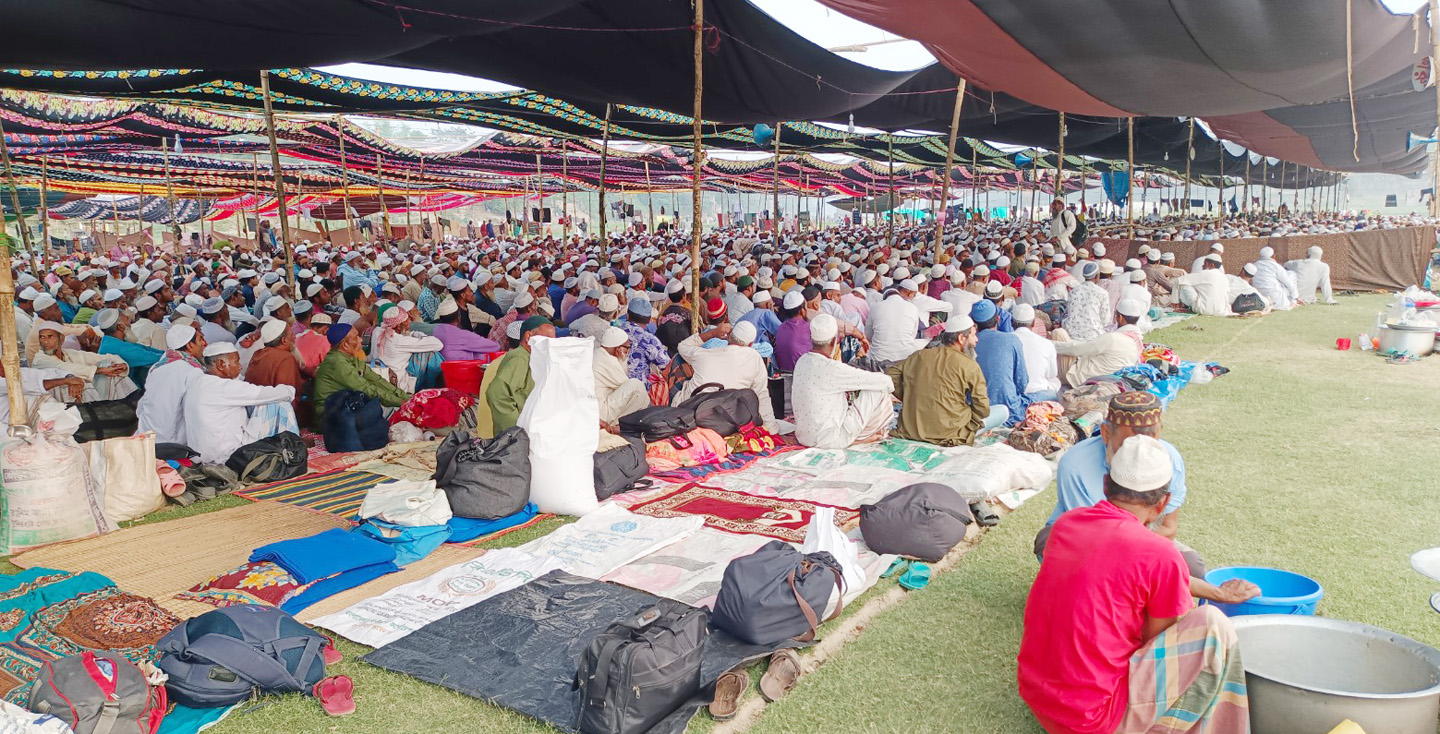 দিনাজপুরে তাবলীগ জামাতের ৩ দিনব্যাপী ইজতেমা শুরু