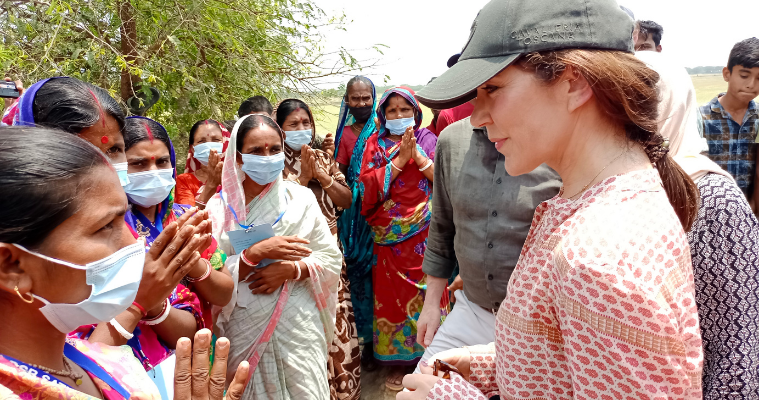 ডেনমার্কের রাজকুমারীর বাংলাদেশের উপকূলীয় এলাকা পরিদর্শন