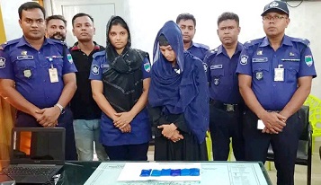 মোড়েলগঞ্জে ১২শ’ ইয়াবাসহ নারী গ্রেফতার