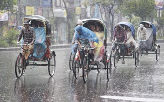 রাজধানীতে স্বস্তির বৃষ্টি