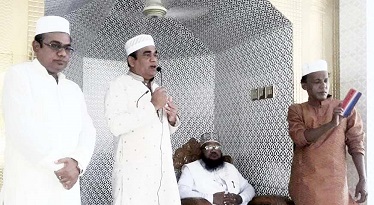 হোমনায় দৃষ্টি নন্দন মসজিদ উদ্বোধন করলেন ডিআইজি মো. মাহবুব আলম