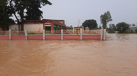 বৃষ্টি ও পাহারী ঢলে কুড়িগ্রামের রৌমারী উপজেলার ৩৫ গ্রাম প্লাবিত