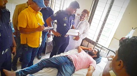 নোয়াখালীতে বিএনপির সমাবেশে ছাত্রলীগের হামলা, আহত ১৫