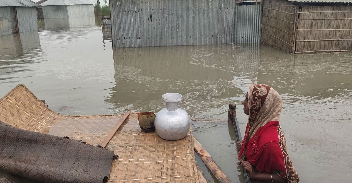বিপৎসীমার ওপরে ধরলার পানি, বাড়ছে ব্রহ্মপুত্র-তিস্তারও