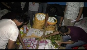 নাটোরে নকল প্রসাধনী প্রস্তুতের দায়ে জরিমানা, প্রসাধনী ধ্বংস