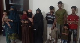 নোয়াখালীর কোম্পানীগঞ্জে ৯ রোহিঙ্গা আটক