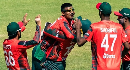 জিম্বাবুয়ের বিপক্ষে টাইগারদের সহজ জয়