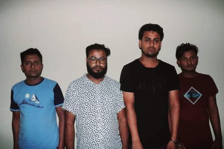 সেনবাগে গাঁজা-ইয়াবা নিয়ে ছাত্রদল-স্বেচ্ছাসেবকদল নেতাসহ গ্রেফতার ৫