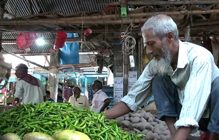 হিলিতে কমেছে কাঁচা মরিচের দাম
