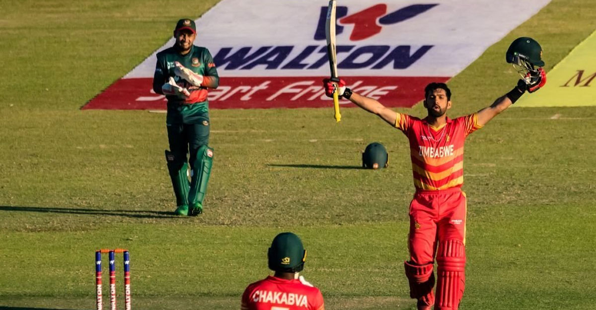 এবার জিম্বাবুয়ের কাছে ওয়ানডে সিরিজ হারলো বাংলাদেশ