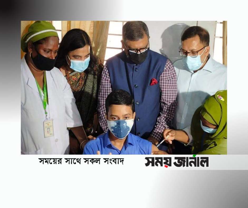 পর্যবেক্ষণমূলক টিকা দেওয়া হচ্ছে প্রাথমিকের ১৬ শিক্ষার্থীকে