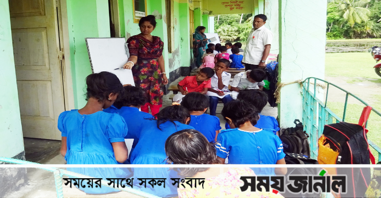 মোরেলগঞ্জে অর্ধশতাধিক প্রাথমিক বিদ্যালয়ে ঝুঁকিপুর্ণ ভবনে ৪ হাজার শিক্ষার্থীর পাঠদান