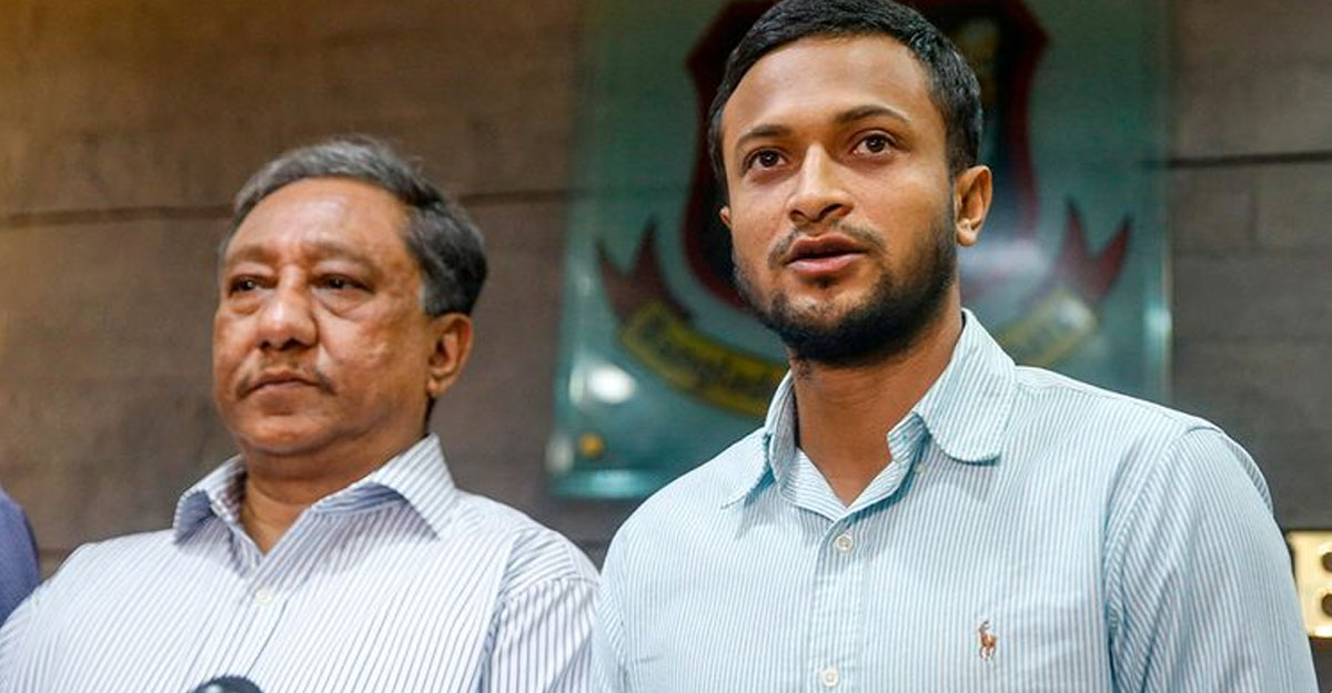 হঠাৎ মিরপুরে এসে সাকিবকে নিয়ে যা বললেন পাপন