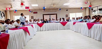 ফরিদপুরে দক্ষিণবঙ্গের ২১ জেলার বাস মালিক ও শ্রমিক ঐক্য পরিষদের মতবিনিময় সভা