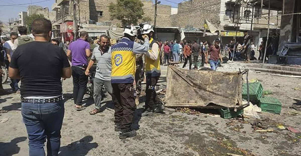 সিরিয়ায় বাজারে গোলাবর্ষণ, শিশুসহ নিহত  ১৪ জন