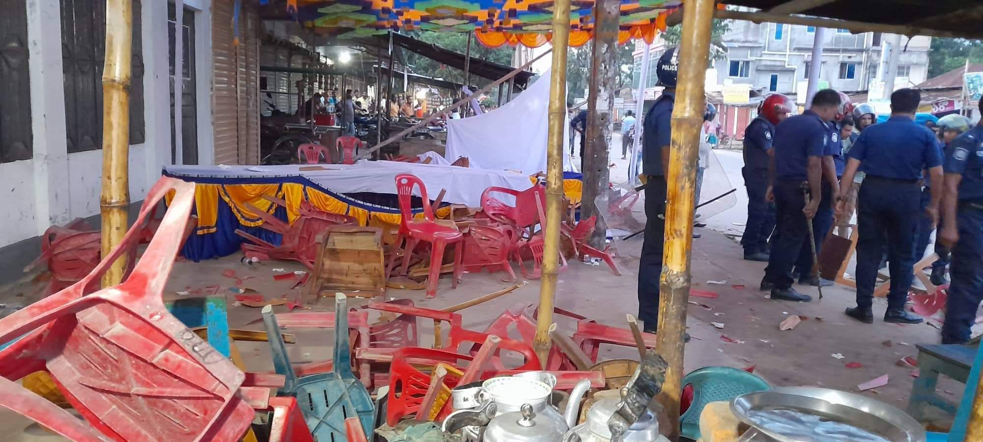 ঠাকুরগাঁওয়ে বিএনপির সভায় আ. লীগের হামলা