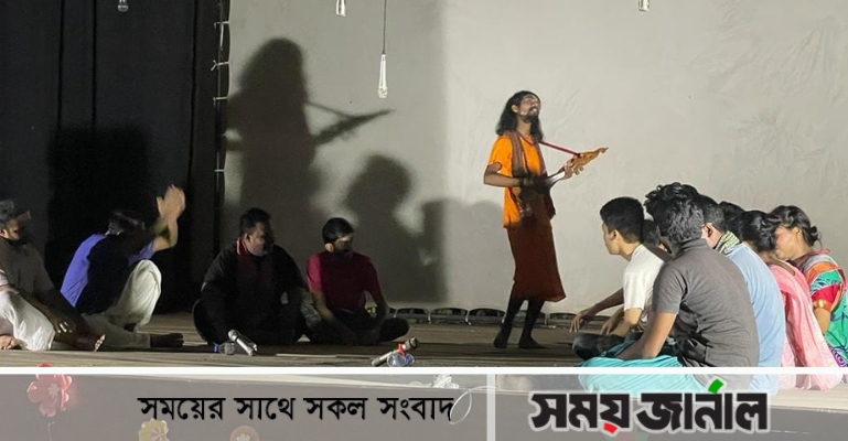 প্রতিষ্ঠাবার্ষিকীতে তিতুমীর নাট্যদলের 'সাধনা' মঞ্চায়ন