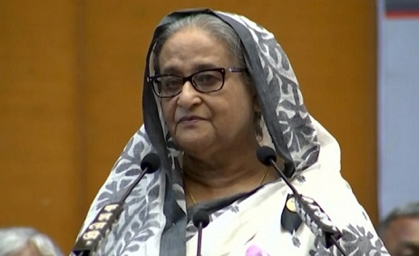 খালেদার বিদেশে চিকিৎসা নিয়ে বিএনপির আহ্লাদ: প্রধানমন্ত্রী