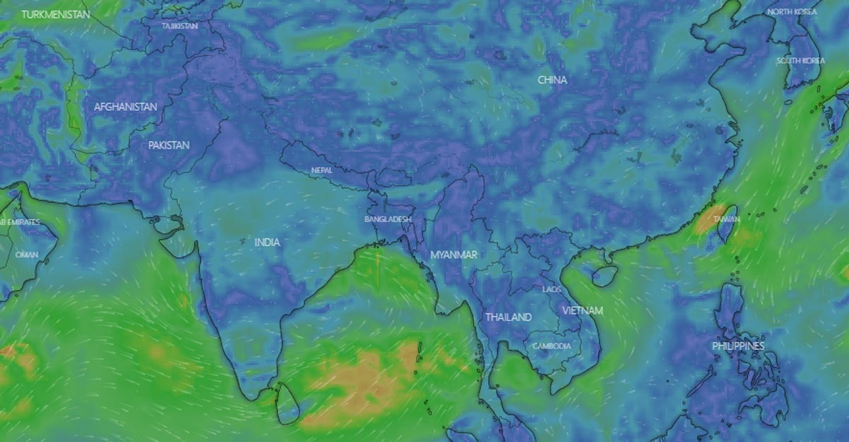 বঙ্গোপসাগরে লঘুচাপ, সমুদ্রবন্দরে তিন নম্বর সতর্ক সংকেত
