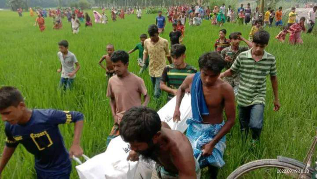 নিখোঁজের একদিন পর সতিনদী থেকে শিশুর মরদেহ উদ্ধার