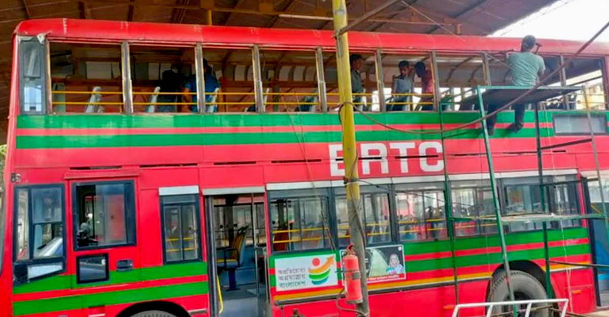 বাঘিনীদের জন্য প্রস্তুত হচ্ছে ছাদখোলা বাস