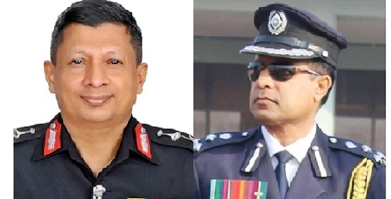 নতুন আইজিপি আব্দুল্লাহ আল-মামুন, র্যাব ডিজি খুরশীদ হোসেন