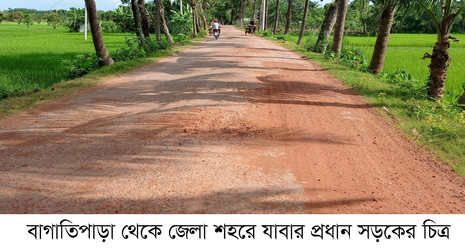 চার বছরেও শেষ হয়নি নাটোর-বাগাতিপাড়া প্রধান সড়কের কাজ