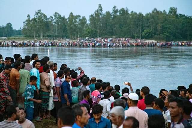 করতোয়ায় নৌকাডুবি নিখোঁজ তিনজনের খোঁজে  অষ্টম দিনে উদ্ধার কাজ চলছে