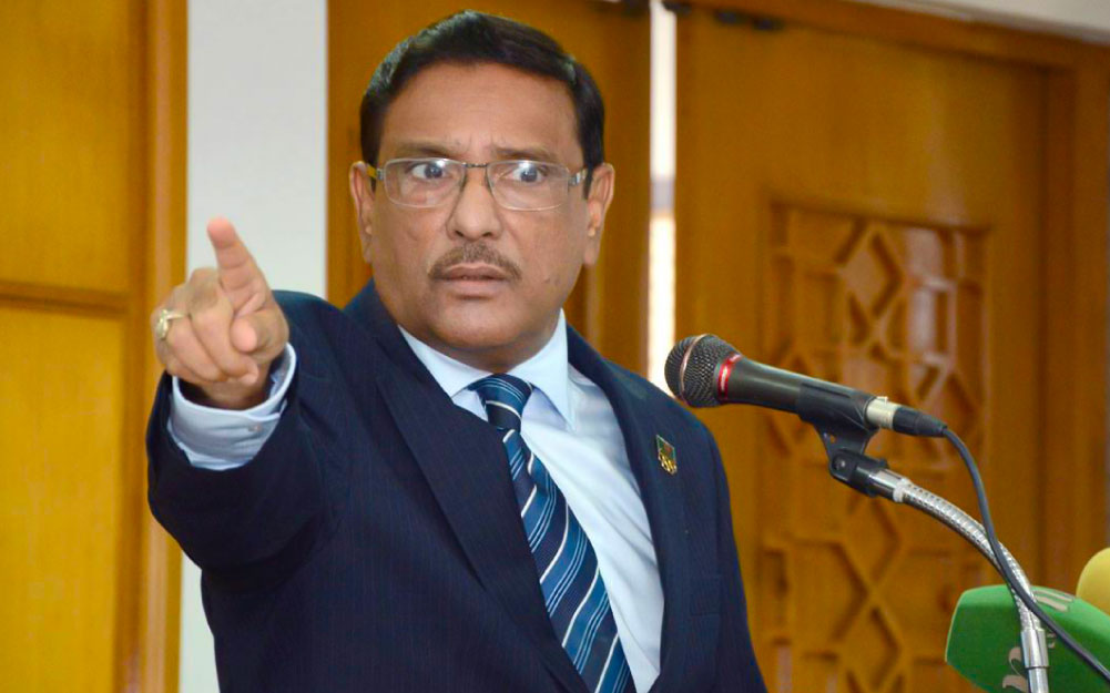 সংবিধান-নির্বাচনী ব্যবস্থা ব্যক্তি বিশেষের খেয়াল খুশি মতো চলে না: ওবায়দুল কাদের