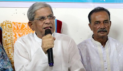 এই সরকারের অধীনে কোন সুষ্ঠু নির্বাচন হতে পারে না: মির্জা ফখরুল