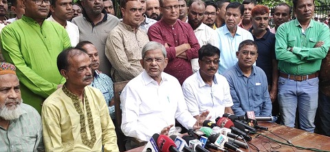 আওয়ামী লীগ রাষ্ট্রকে সন্ত্রাসী রাষ্ট্রে পরিণত করেছেন- মির্জা ফখরুল